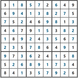 2025/9/16げん玉ナンプレ答え